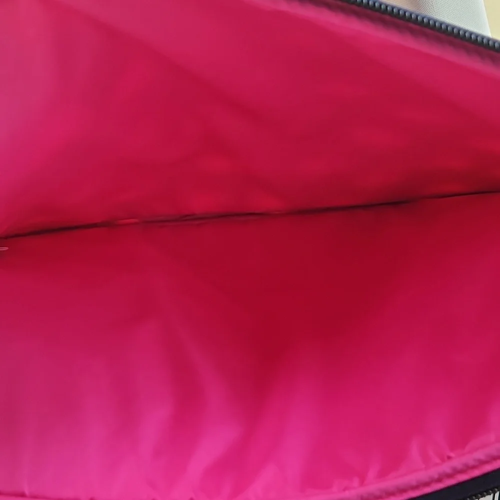Vera Bradley Flamingo Fiesta Quilted Laptop Sleeve 14” Padded Tablet Case Navy